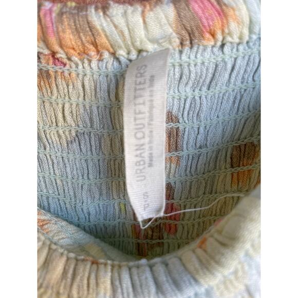 Urban Outfitters, Size Small, Sheer Floral Mini Dress, Fit & Flare, Fairy, EUC - Picture 4 of 7